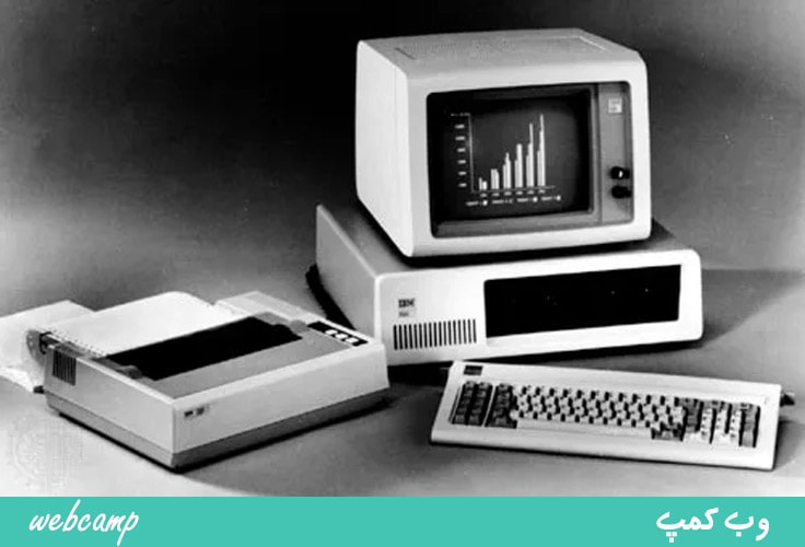 کامپیوتر شخصی شرکت IBM که با سیستم عامل داس کار میکرد - 1981